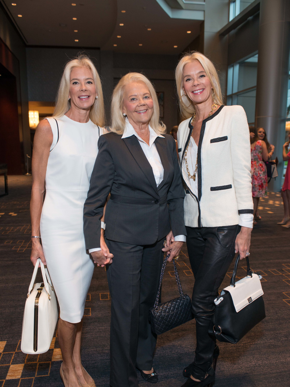 Crime Stoppers luncheon, 6/16 Tama Lundquist, Marge Lundquit, Tena Lundquist Faust