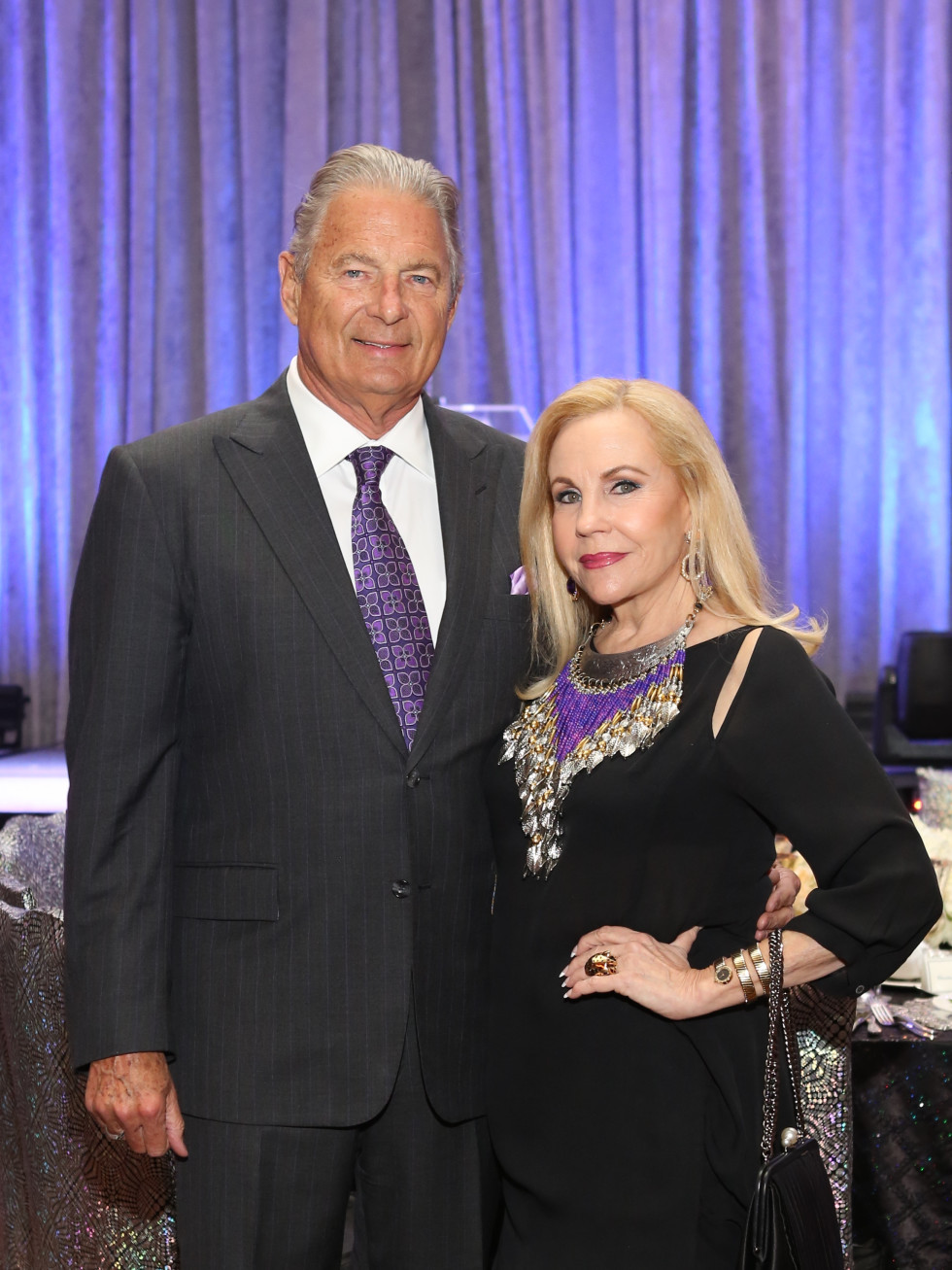 Blue Cure Gala, April 2016, Charles Ward, Carolyn Farb,