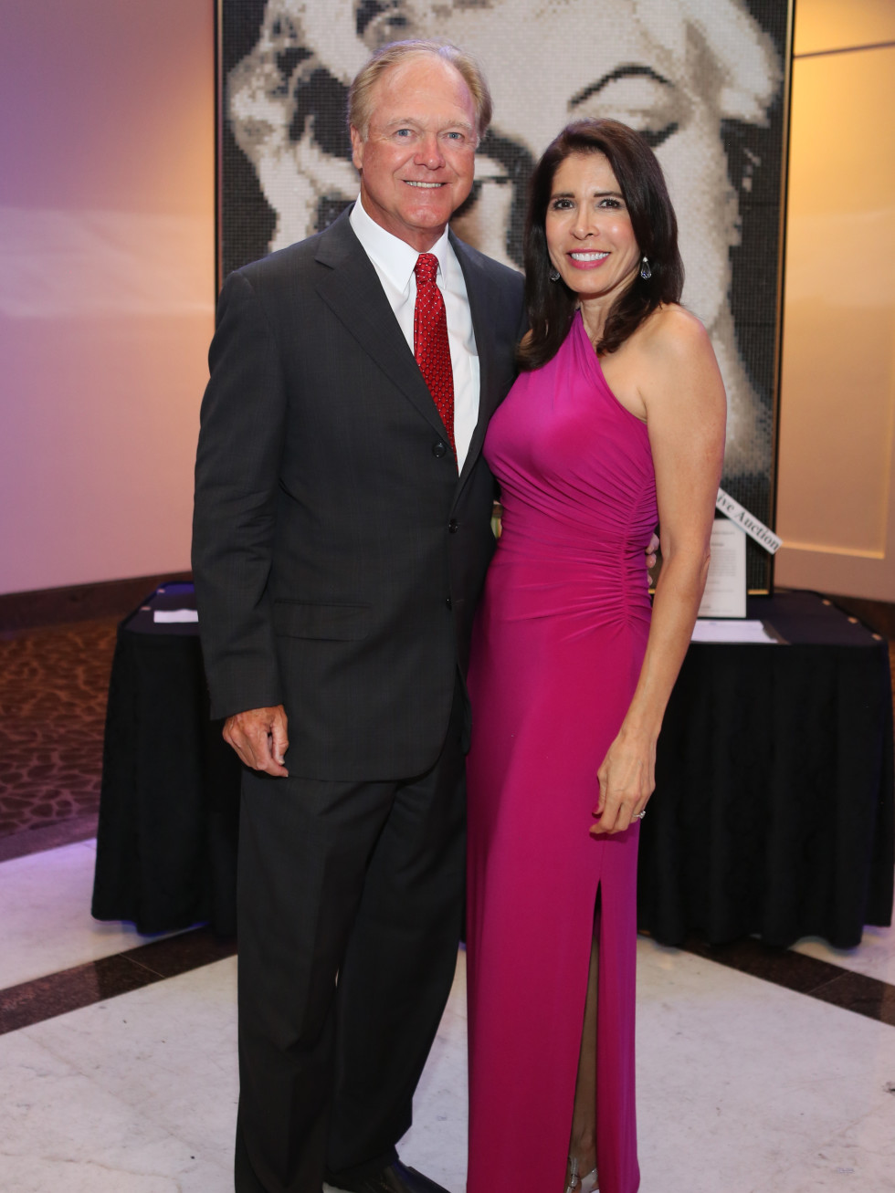 Blue Cure Gala, April 2016, Glenn Howard, Elizabeth Howard