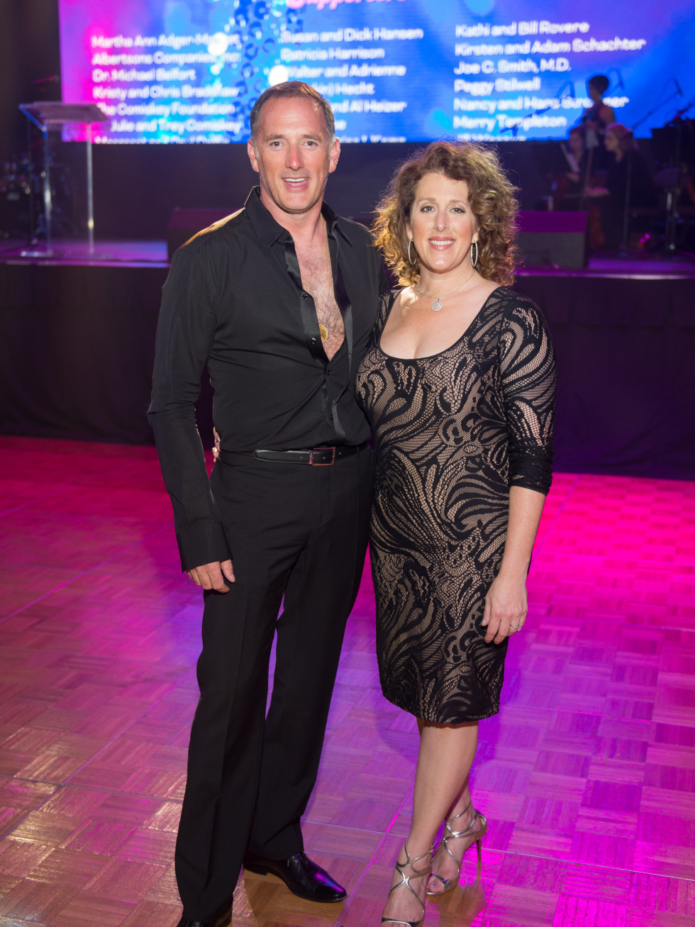 Baylor College of Medicine gala 4/16 Brian Hendry, Shelly Hendry