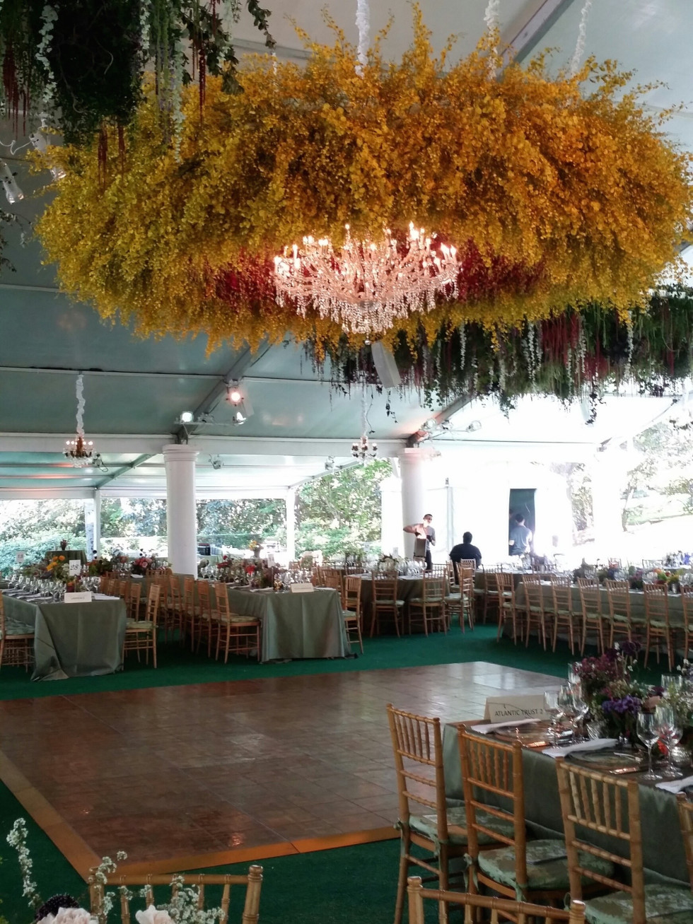 Bayou Bend Garden Party, April 2016, decor