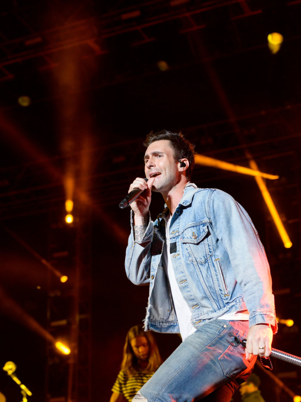 Maroon 5 March Madness Music Festival Adam Levine