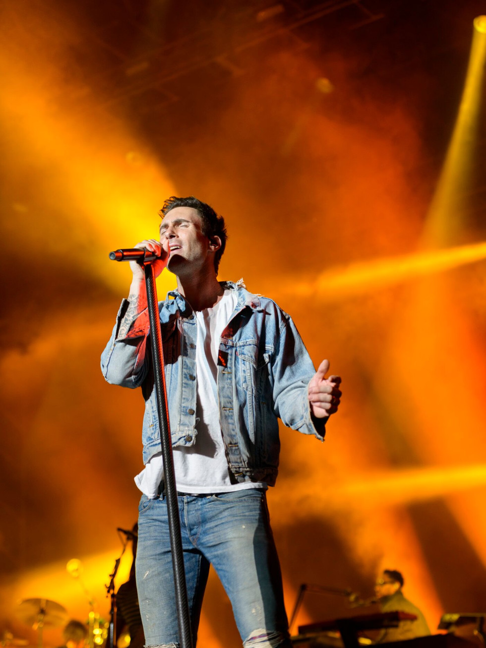 Maroon 5 March Madness Music Festival Adam Levine