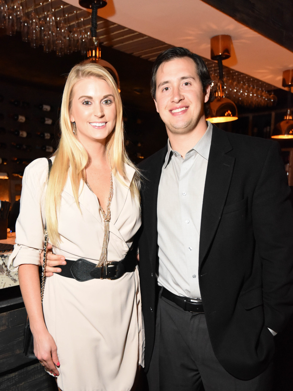 Black & White party, March 2016, Mary Kueser, Lucas Fertitta