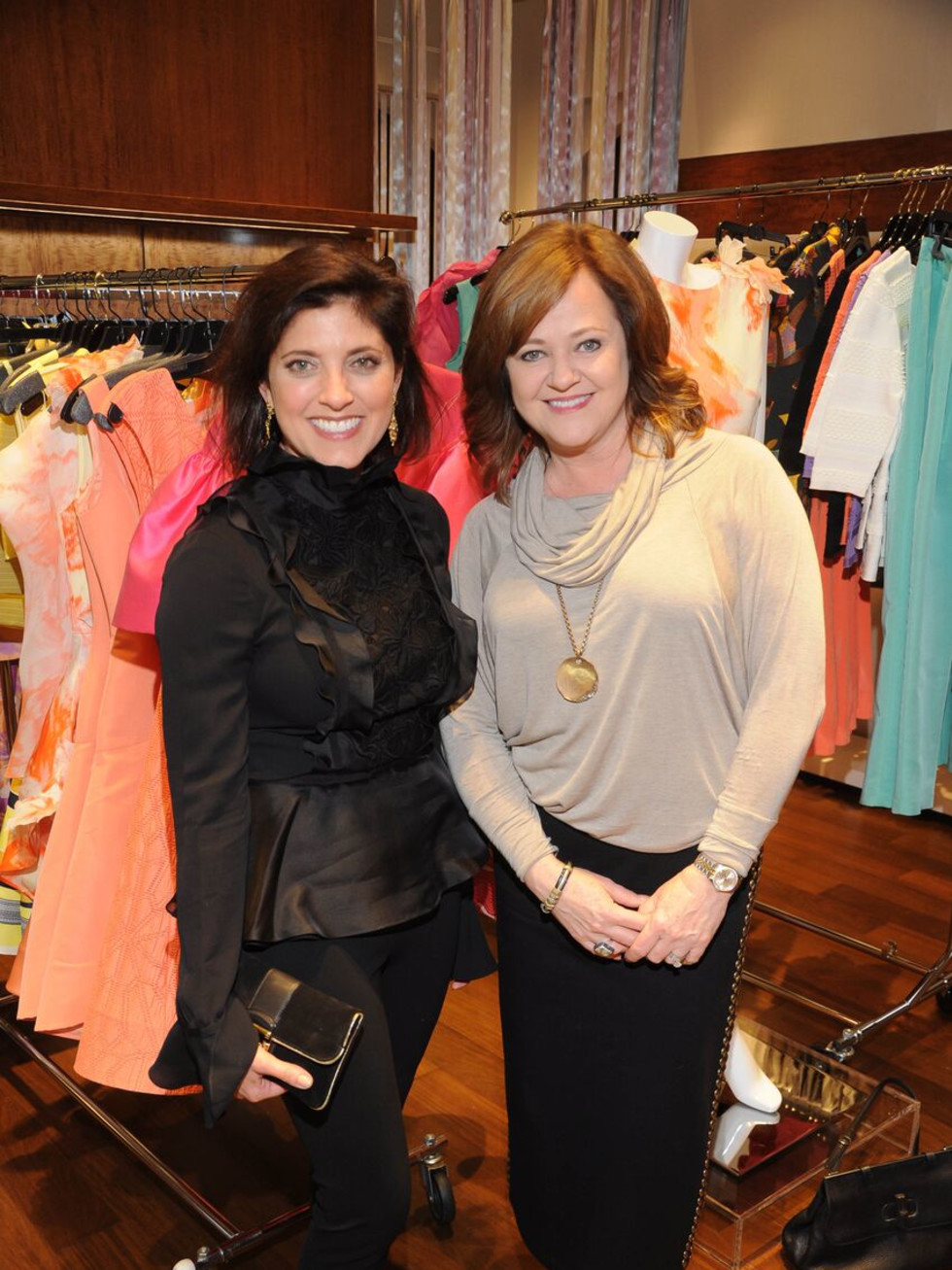 Stacey Lindseth, Diane Kiecke at Passion for Fashion party at Elizabeth Anthony