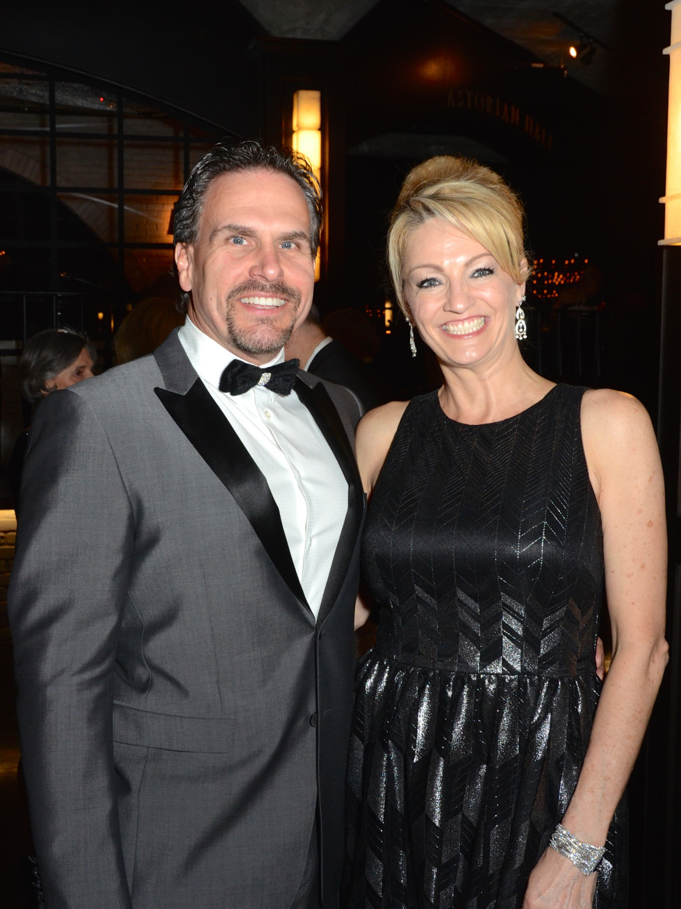 Duke and C.C. Ensel at Stages Gala