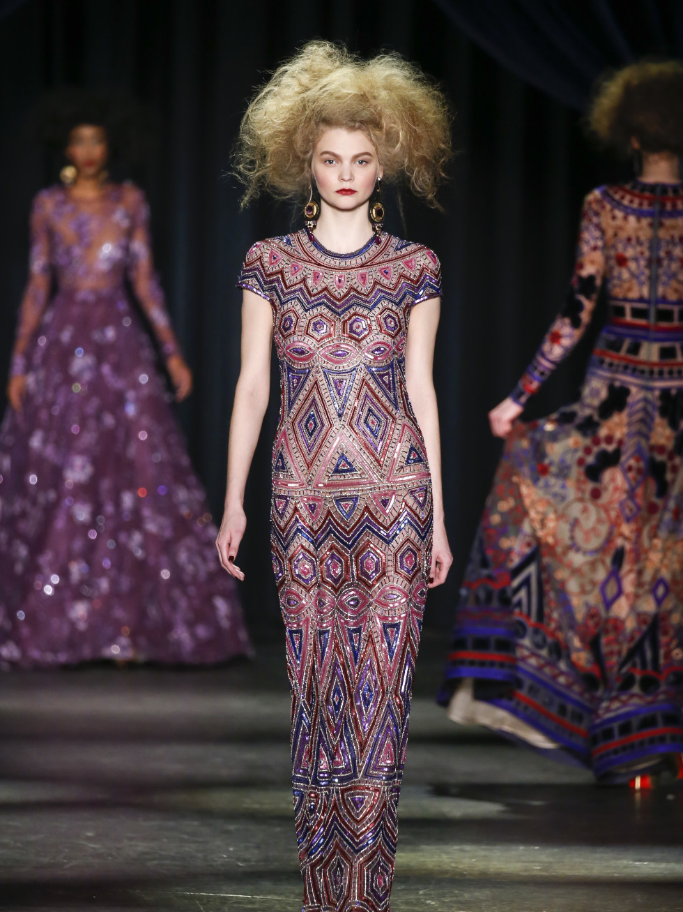 Naeem Khan fall 2016 collection Look 4