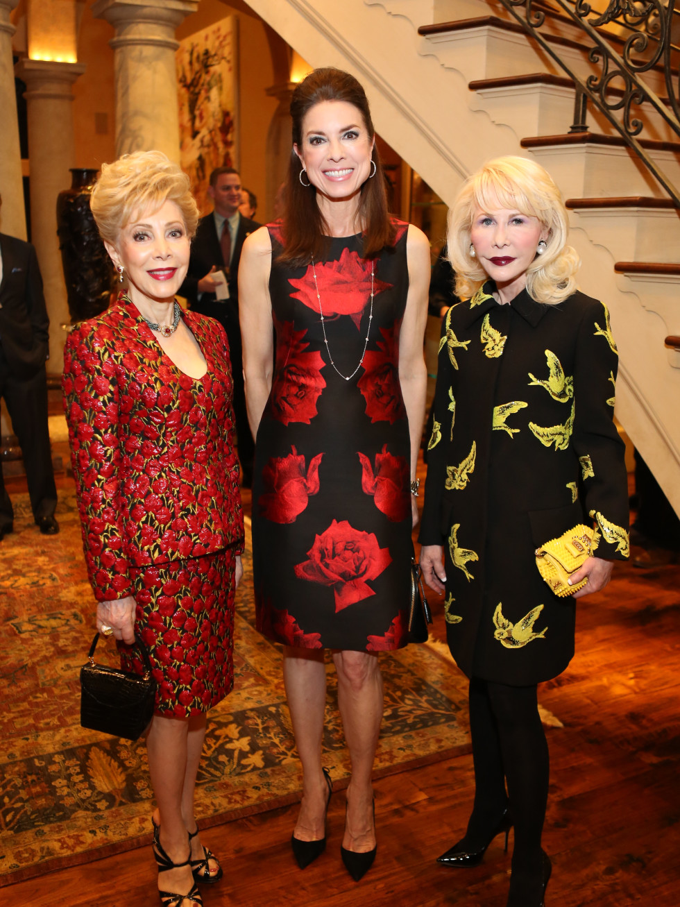 Men of Distinction dinner, Feb. 2016, Margaret Williams, Karen Payne, Diane Lokey Farb