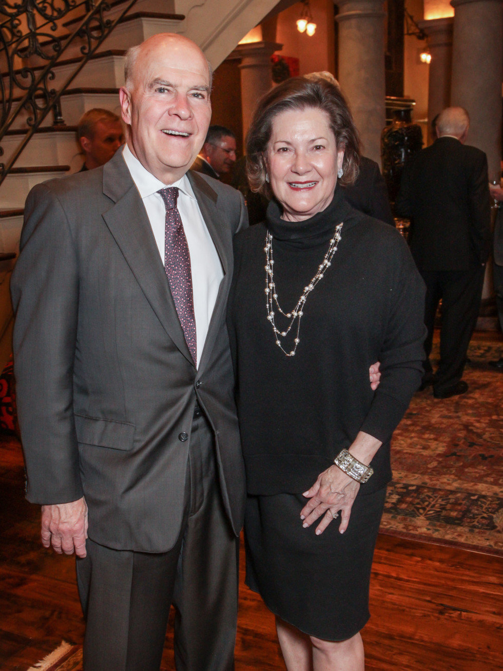 Men of Distinction dinner, Feb. 2016, Joe Hafner, Merill Hafner