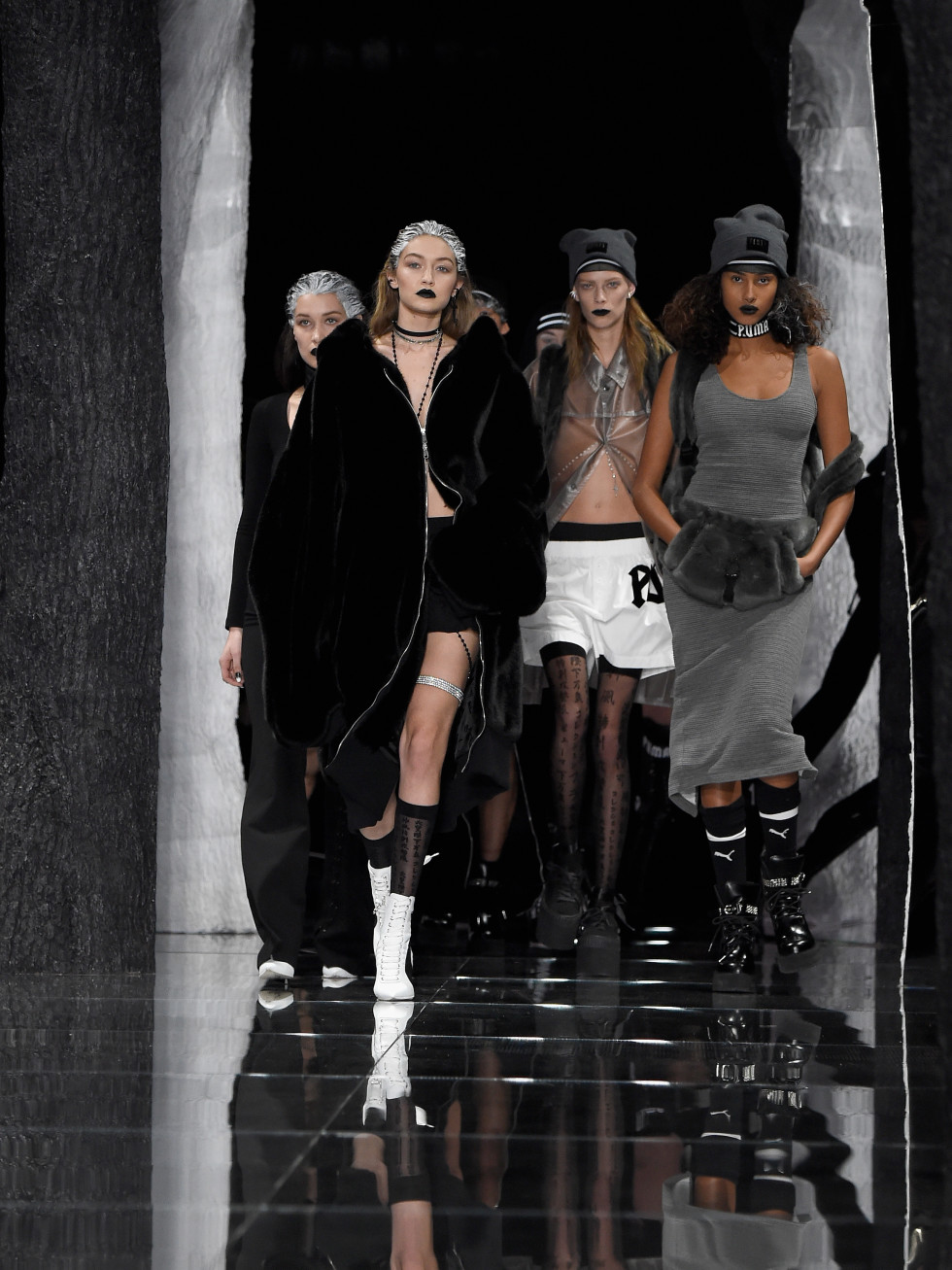 Rihanna Fenty x Puma show at New York Fashion Week