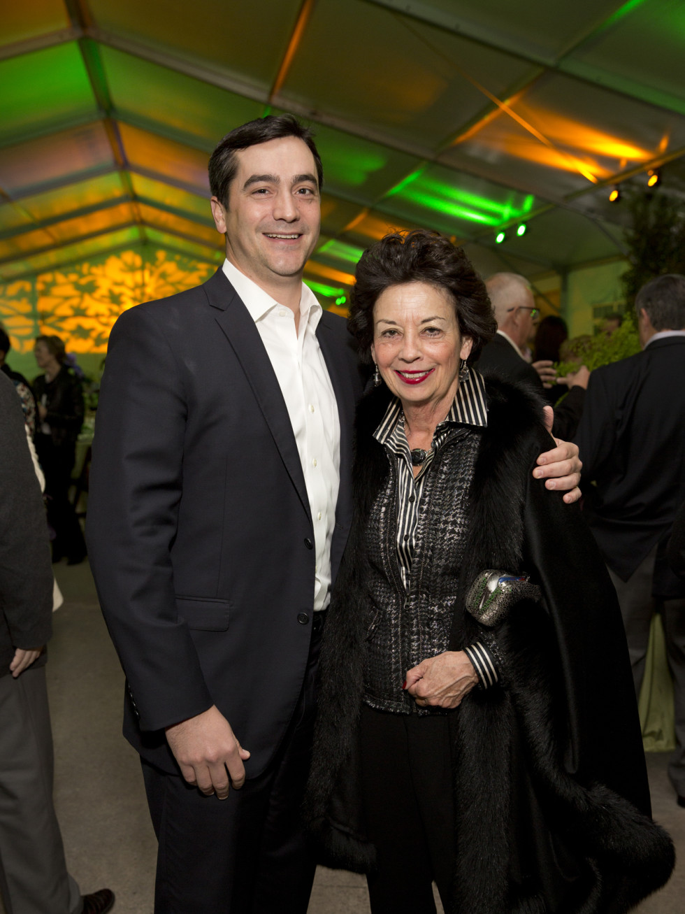 Memorial Park Conservacy Gala, Feb. 2016, Jay Goossen, Kathy Goosen