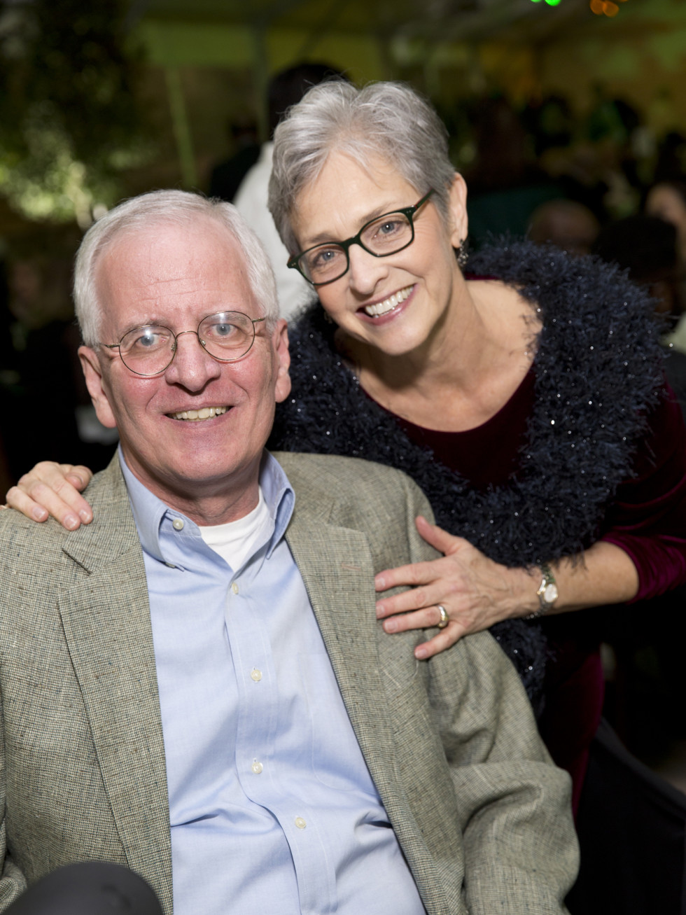 Memorial Park Conservacy Gala, Feb. 2016, Jim Porter, Kay Kamas