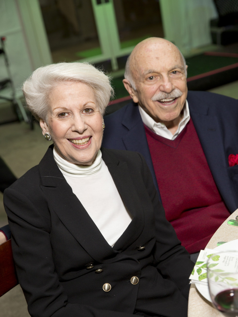 Memorial Park Conservacy Gala, Feb. 2016, Lorraine Wulfe, Ed Wulfe
