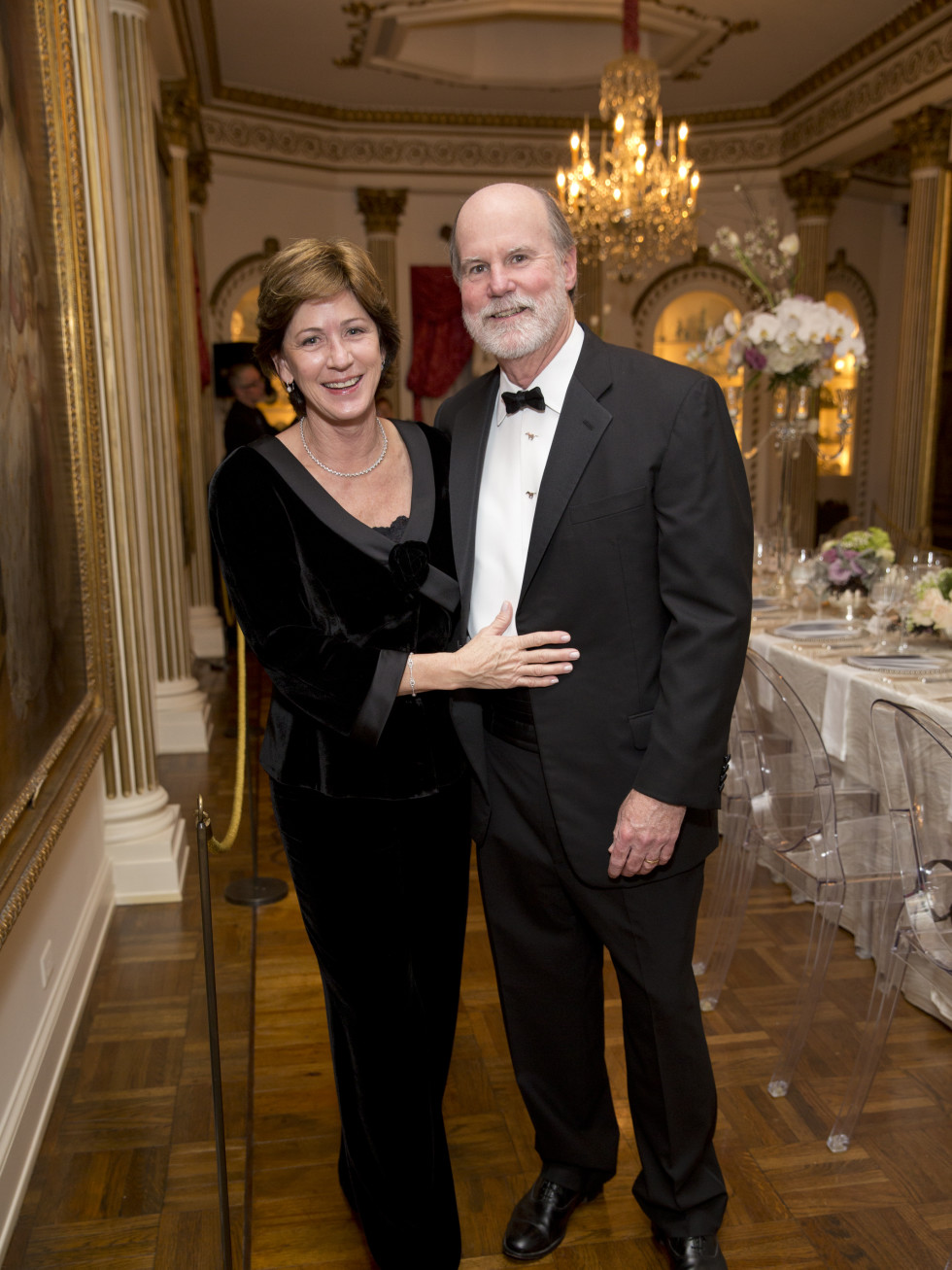 Rienzi society dinner, Feb. 2016, Stephanie Tucker, Brad Tucker