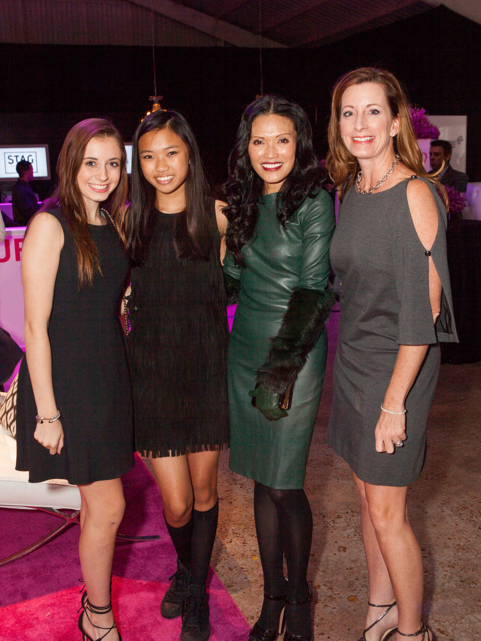 Lauren Sickafoose, Anais Nguyen, Duyen Nguyen, Christina Sickafoose at Heart of Fashion