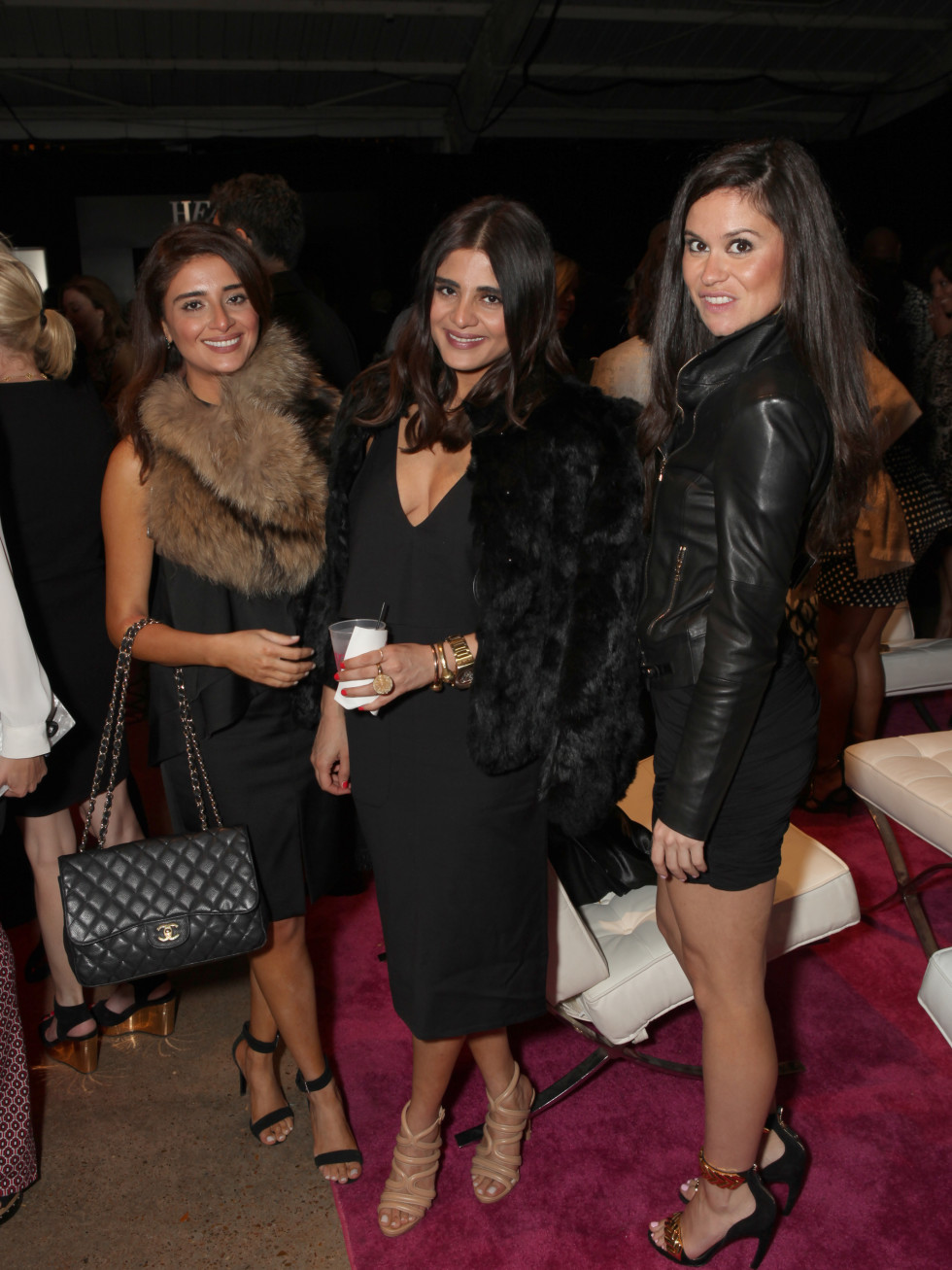 Saba Jawda, Sarah Jawda, Natassia McMillian at Heart of Fashion
