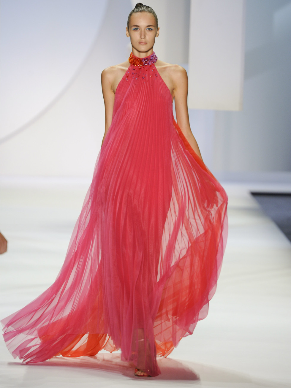 Monique Lhuillier spring 2016 collection Look 25