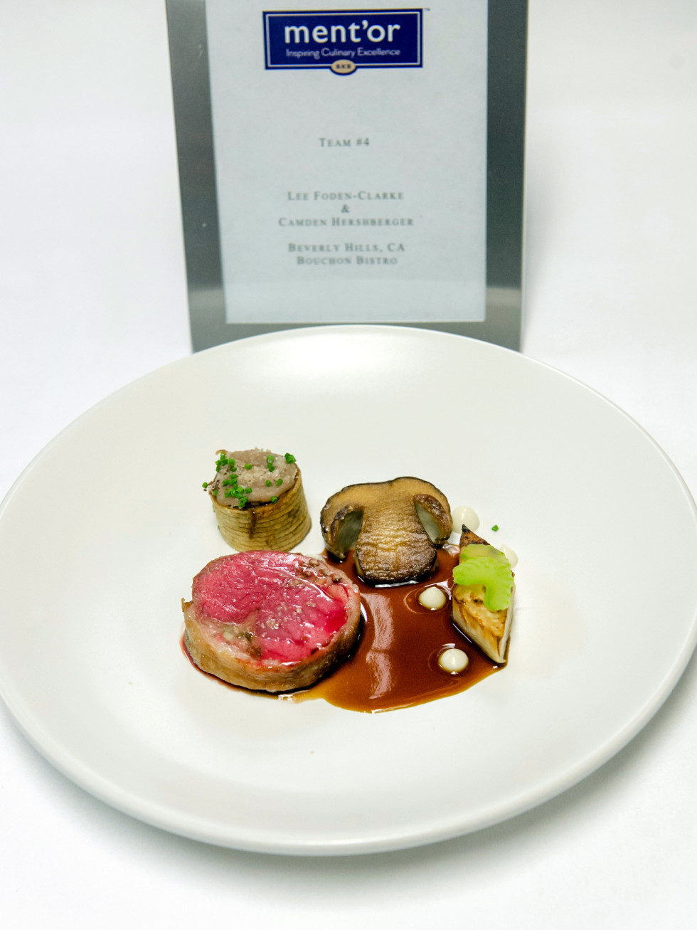 Houston, BKB Foundation Young Chef Competition, October 2015, winning dish
