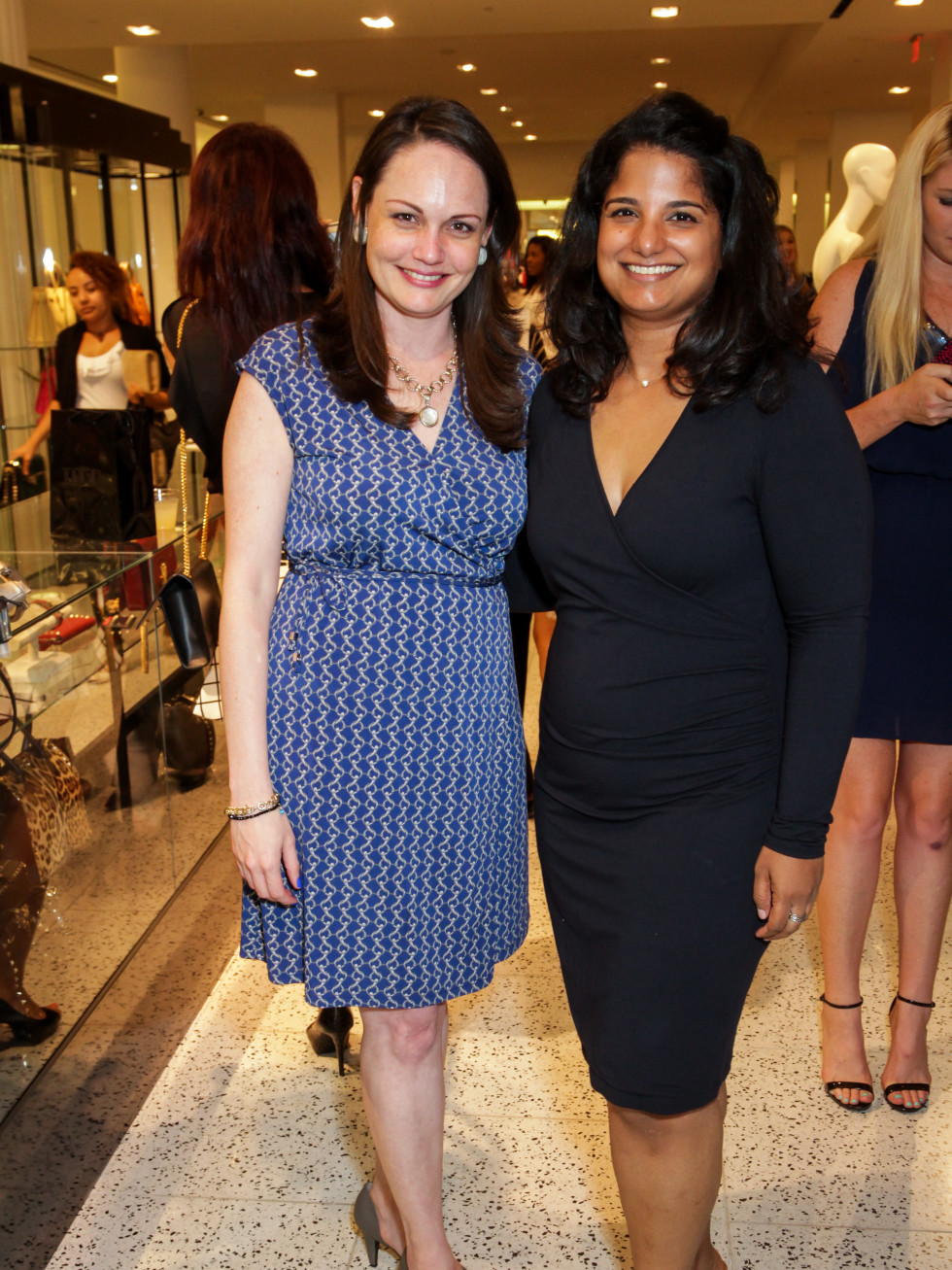 Houston, Ellevate event at Tootsies, August 2015, Remy Norman, Mariam Jacob.