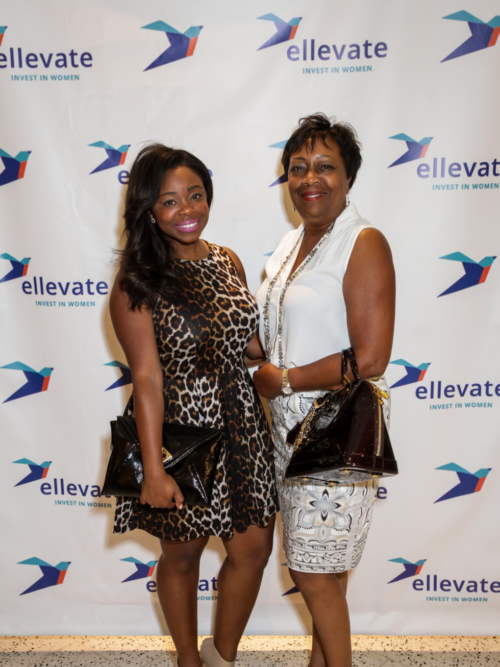 Houston, Ellevate event at Tootsies, August 2015, Kelly Cowthran, Sandra Cowthran