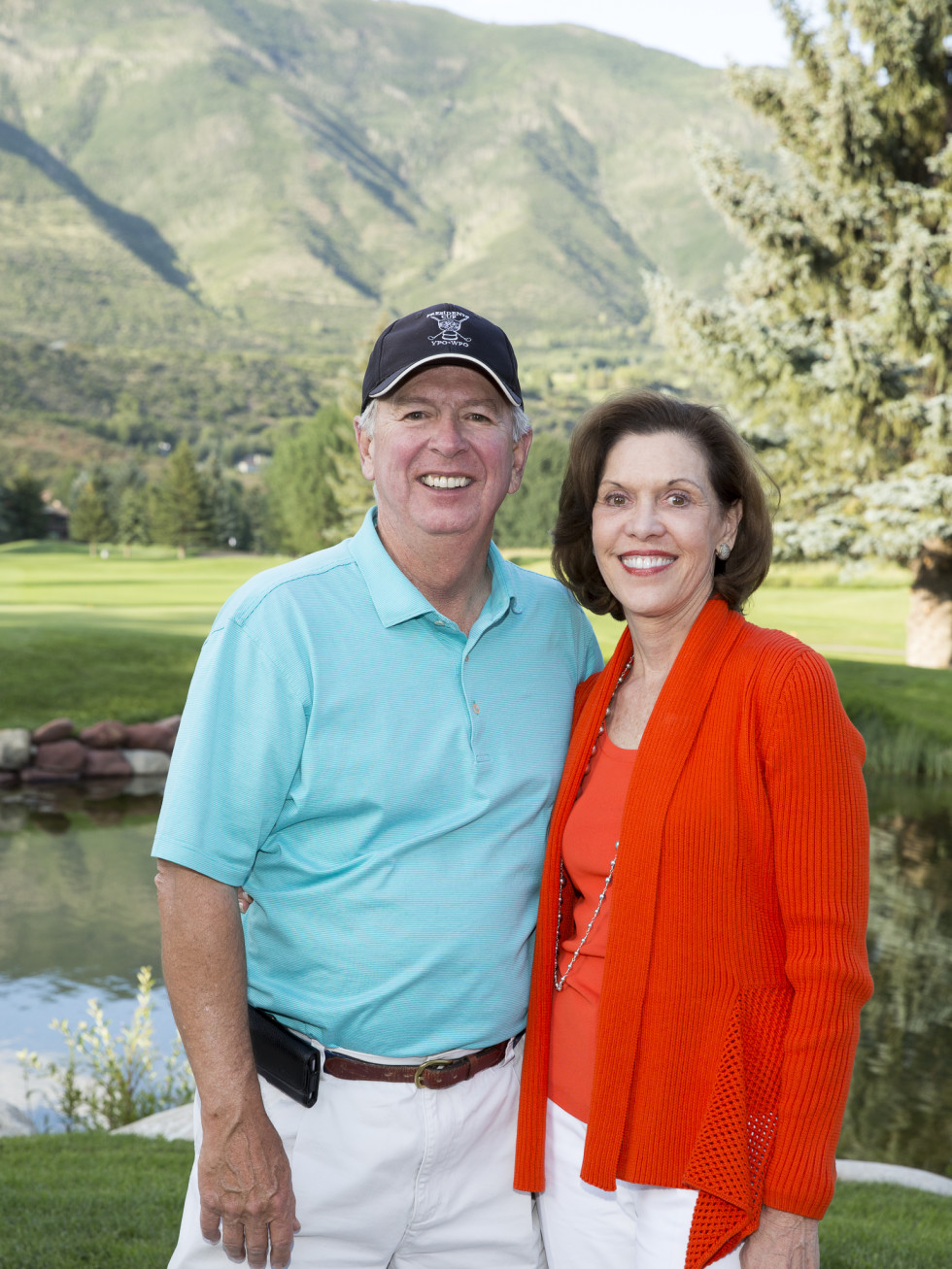 Houston Methodist in Aspen, July 2015, Rod and Cam Canion