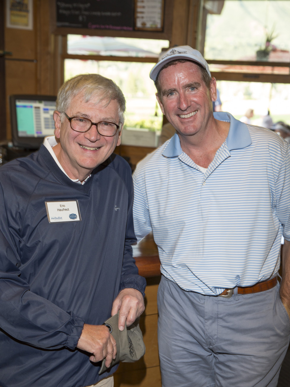 Houston Methodist in Aspen, July 2015, Dr Eric Haufrect and Bob Hay