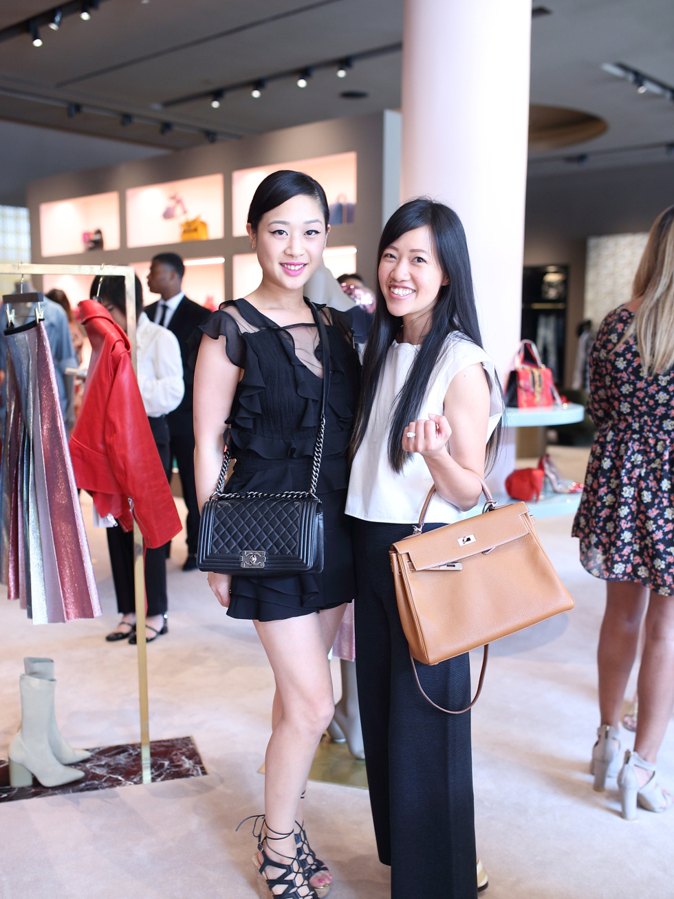 Fifi Phi, Issa Chou at The Webster party