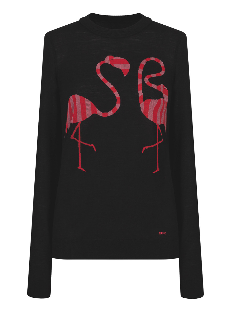 Sonia Rykiel intarsia flamingo sweater The Webster Lane Crawford collaboration