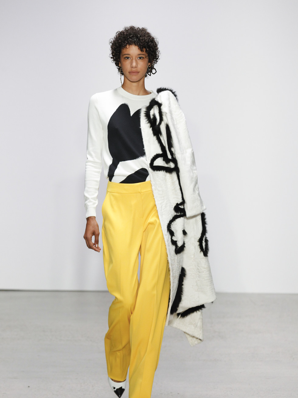 Oscar de la Renta look 25 spring 2018