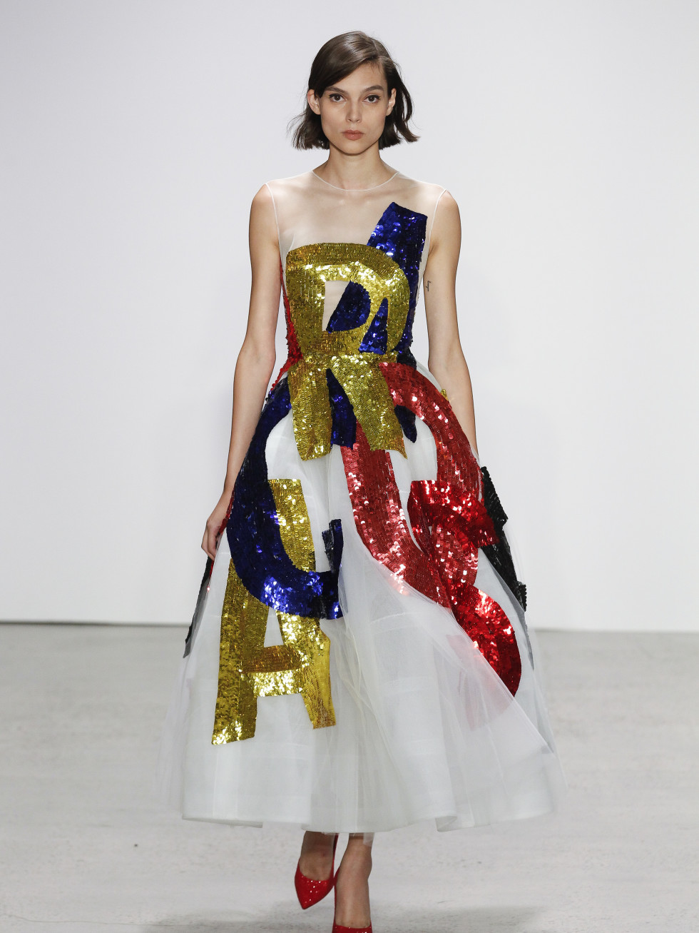 Oscar de la Renta look 38 spring 2018