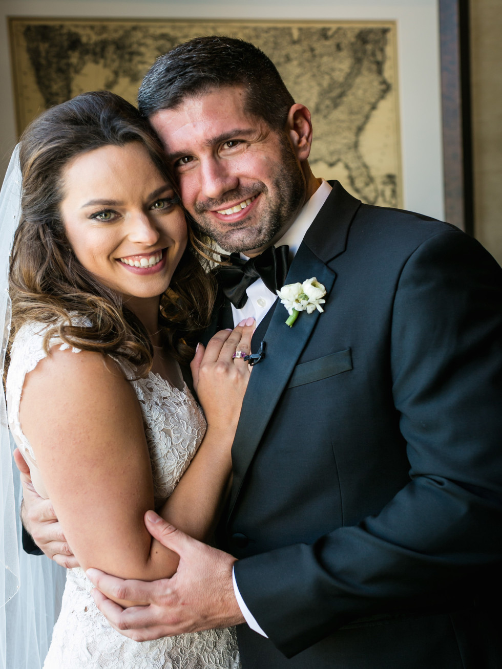 Monica Kitt Wedding, couple portrait