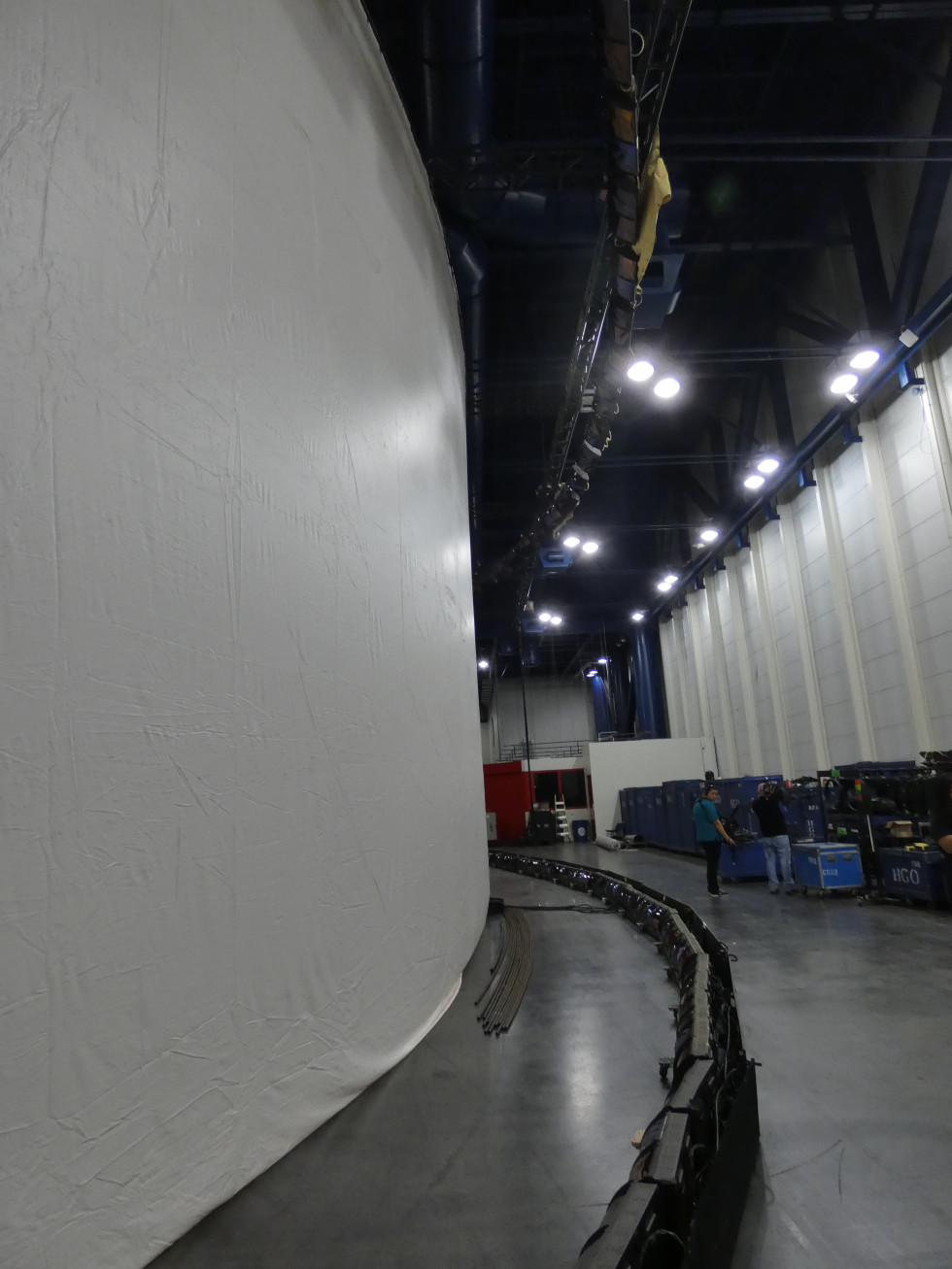 HGO Resilience Theater, cyclorama
