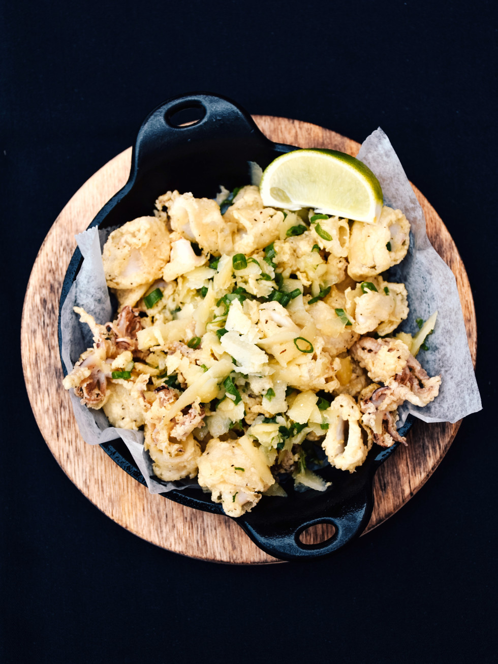 Houston, Damians, Calamari Tartufato, November 2017