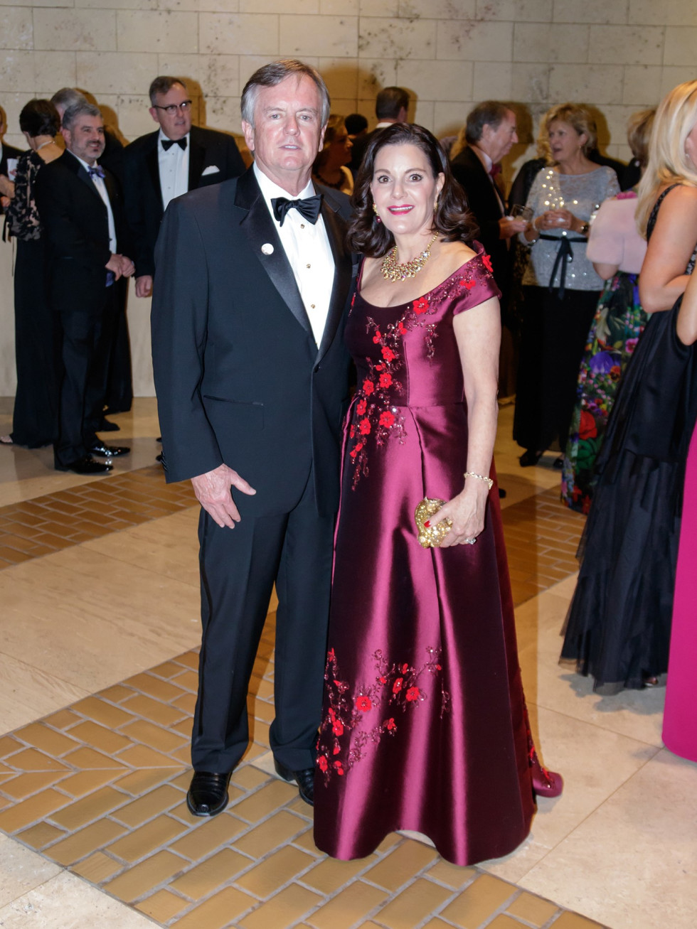 Al Allred, Libby Allred, Crystal Charity Ball 2017
