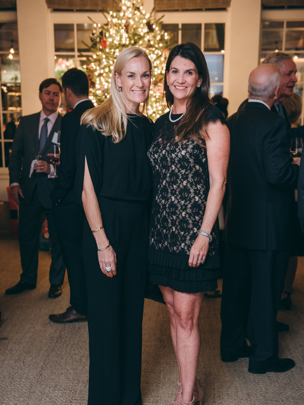 Houston, TCH Ambassadors holiday party, December 2017, Leigh Anne Raymond, Cari Griggs