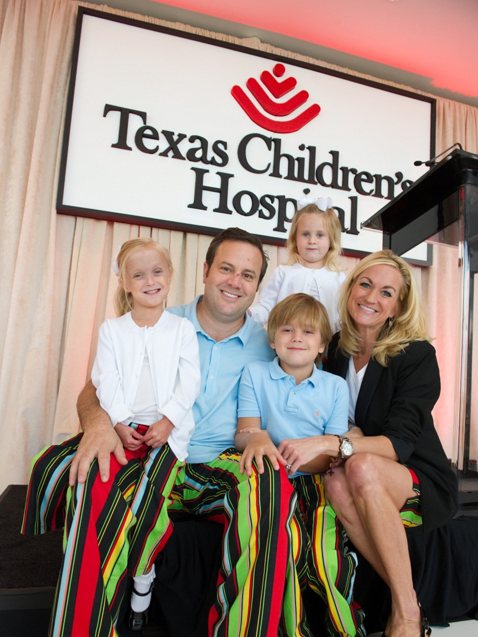 Levi Goode, Kelley Goode, Reese Goode, Mason Goode, Vivian Goode, Texas Children's Hospital, Bad Pants Fashion Show