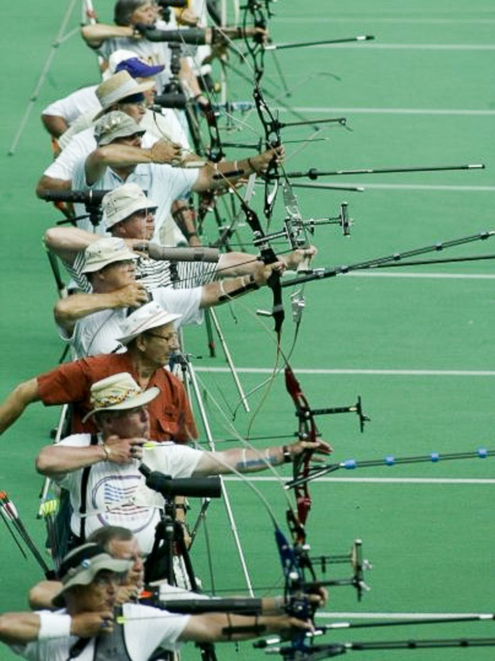 Hardbodies galore National Senior Games prove you're never too ol