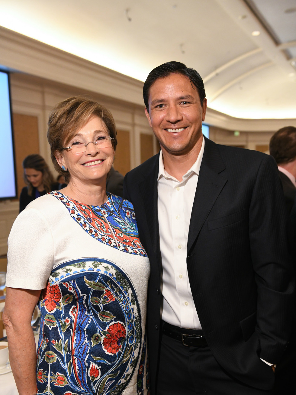 Mayor's Literacy Breakfast Bobbi Nay Brian Ching