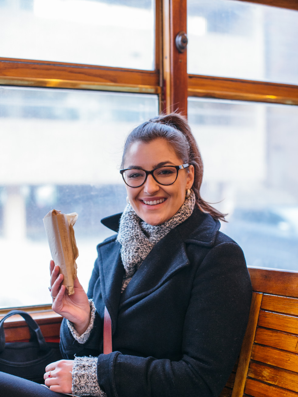 Frost pop-up on McKinney Avenue Trolley