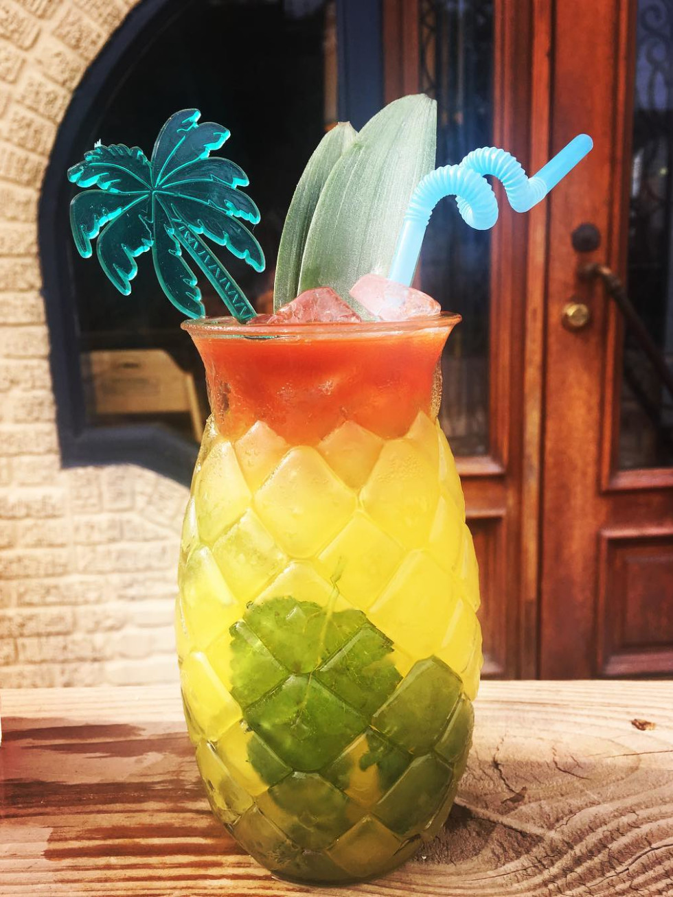 Nobie's Toasted Coconut tiki cocktail