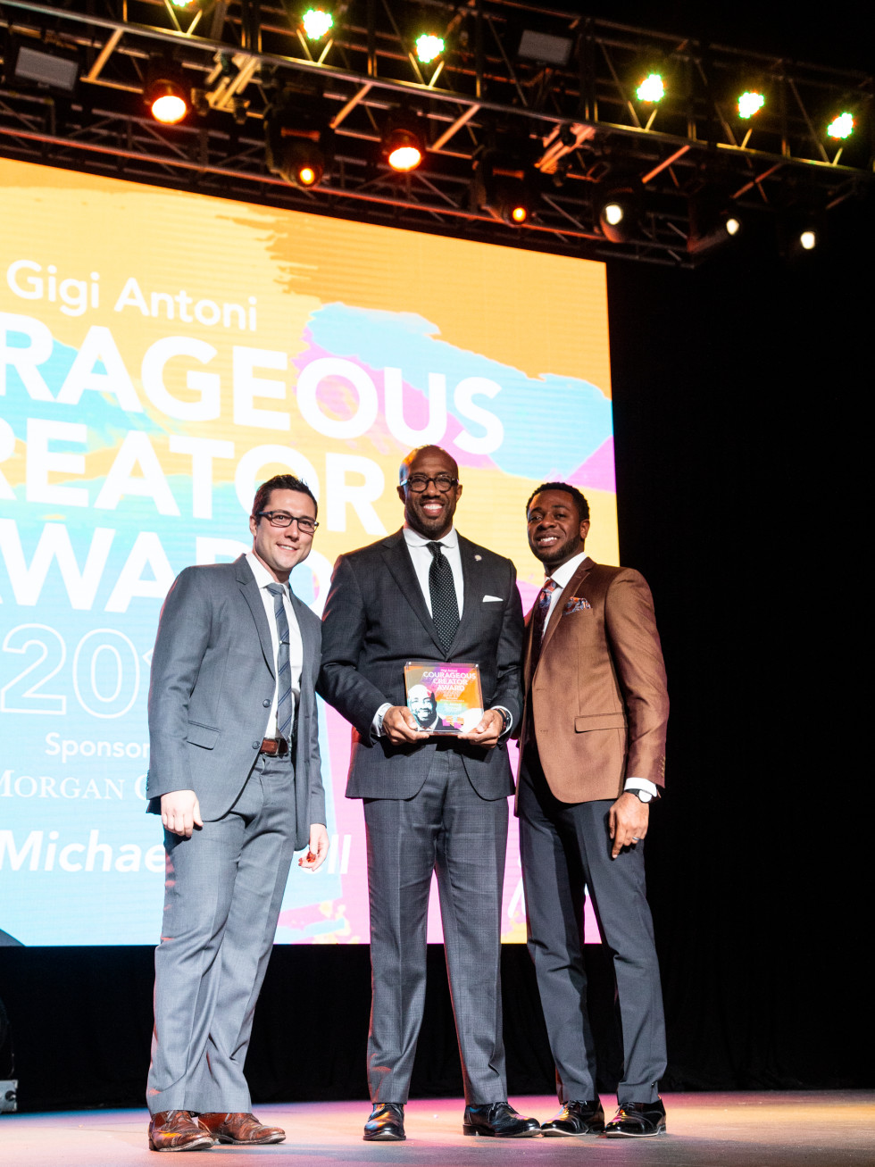 Dominic Pitrone, Byron Sanders, Dr. Michael Sorrell