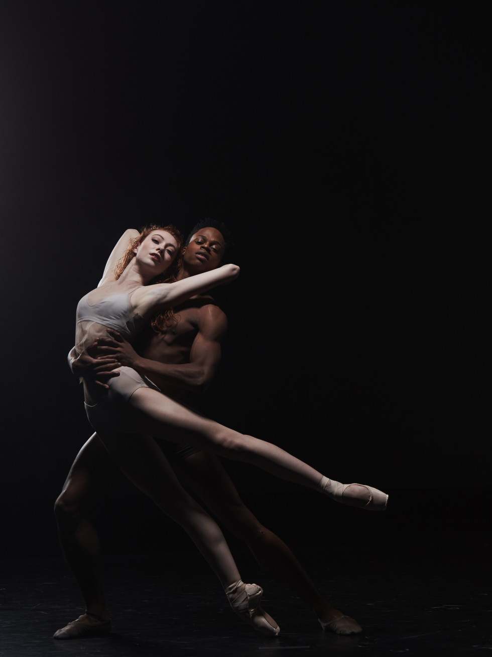 Houston Ballet: Premieres, Soloist Alyssa Springer and Corps de Ballet Naazir Muhuammad