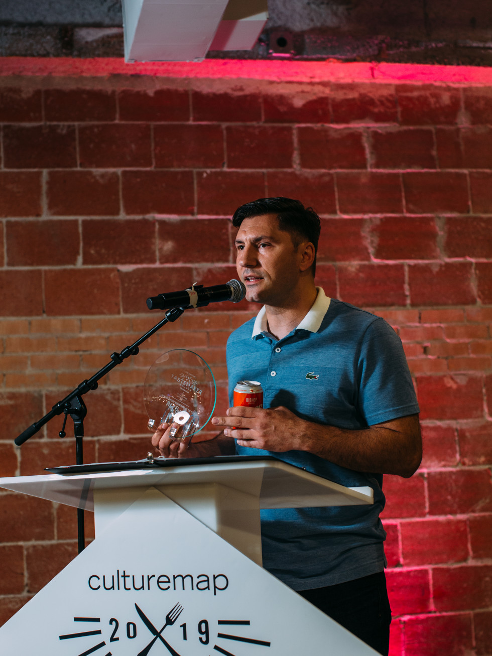 Peja Krstic, mot hai ba, Tastemaker Awards Dallas 2019