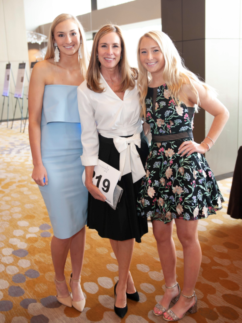 Caroline Frederick, Heidi Frederick and Carson Frederick
