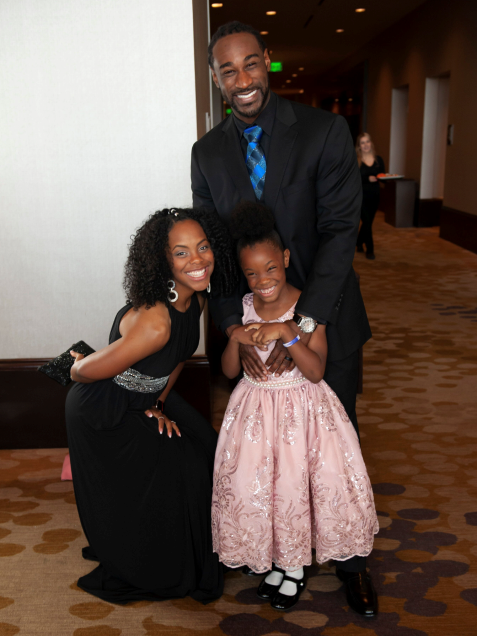 Natalie Stanback, JDRF Children’s Congress Delegate Nadia Stanback and Isaiah Stanback