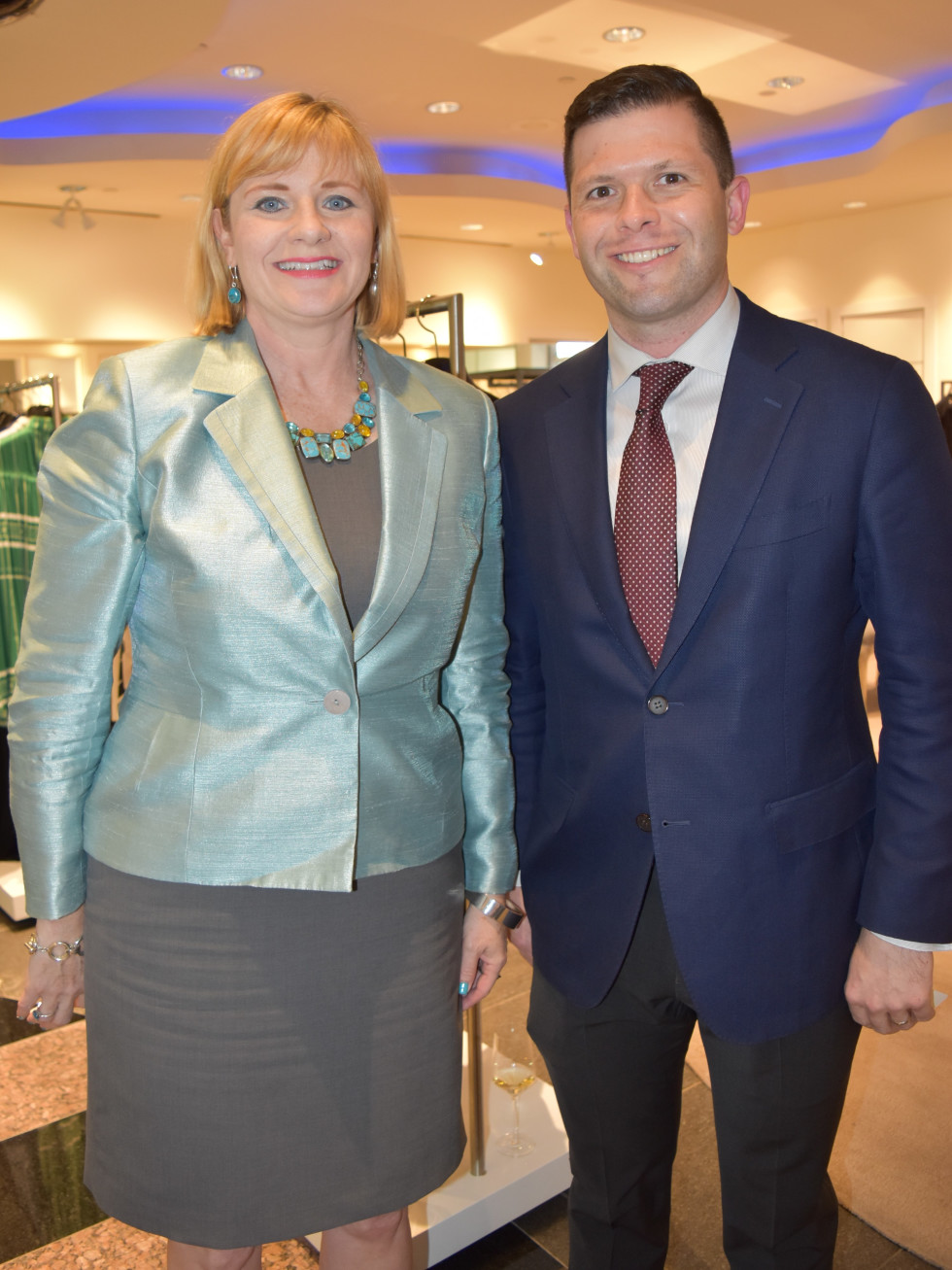 Kim Noltemy and James Leffler