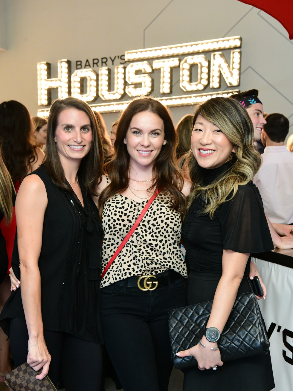 Barry's Bootcamp River Oaks Shelley Virene, Brittany Hutchinson, Tara Wolff