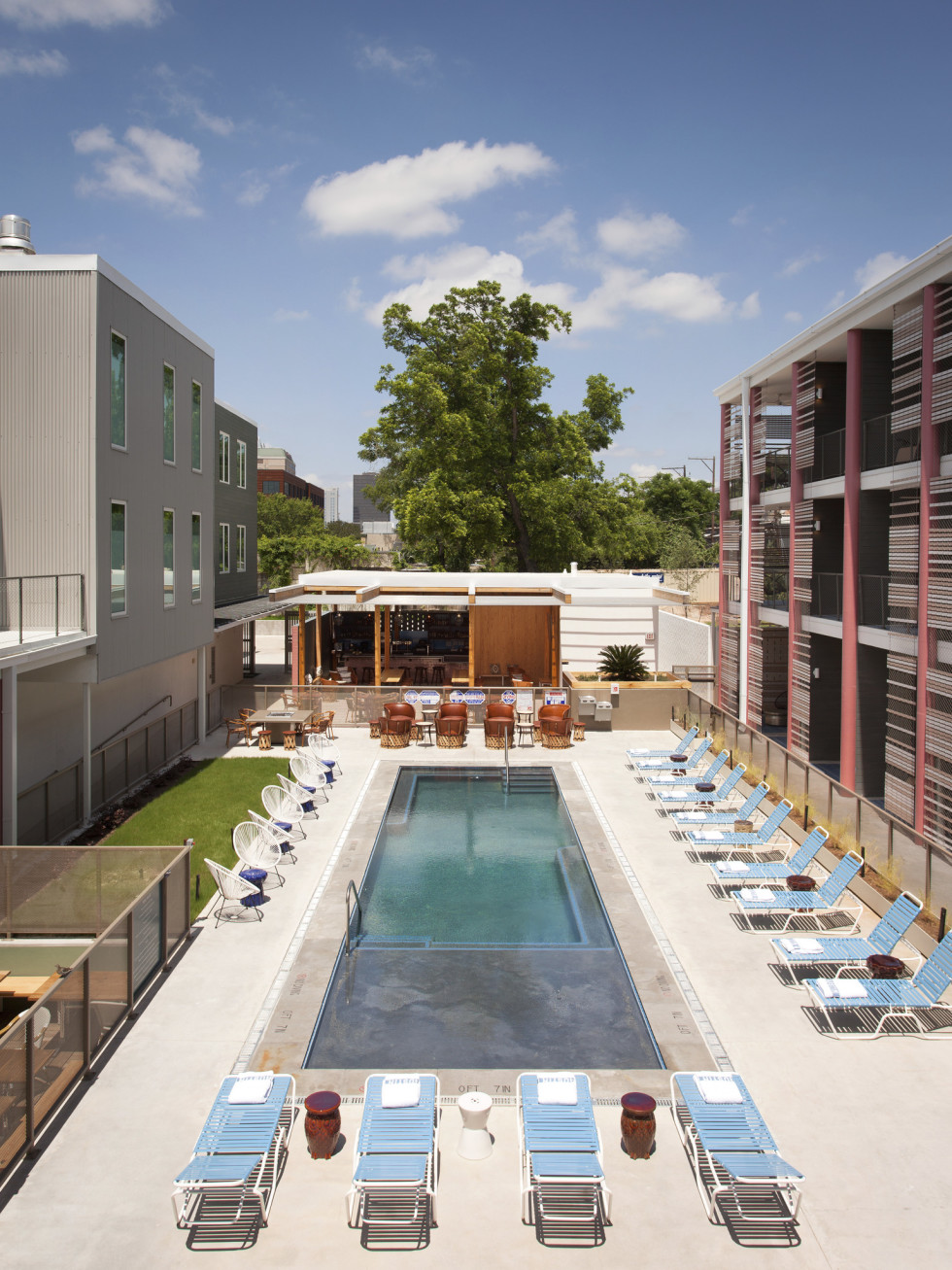 East Austin Hotel pool
