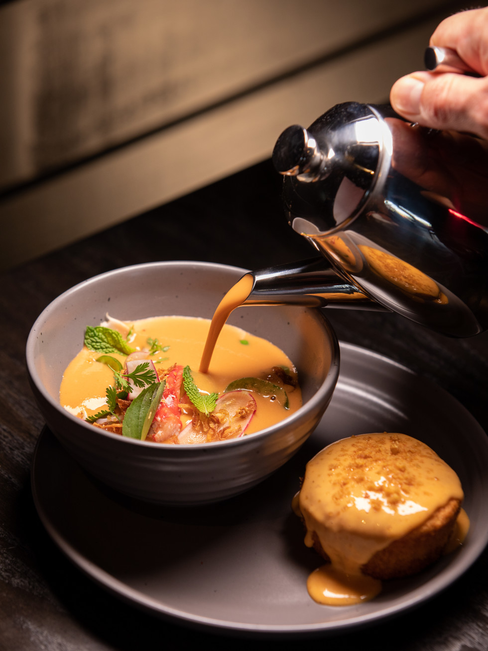 Thai curry soup