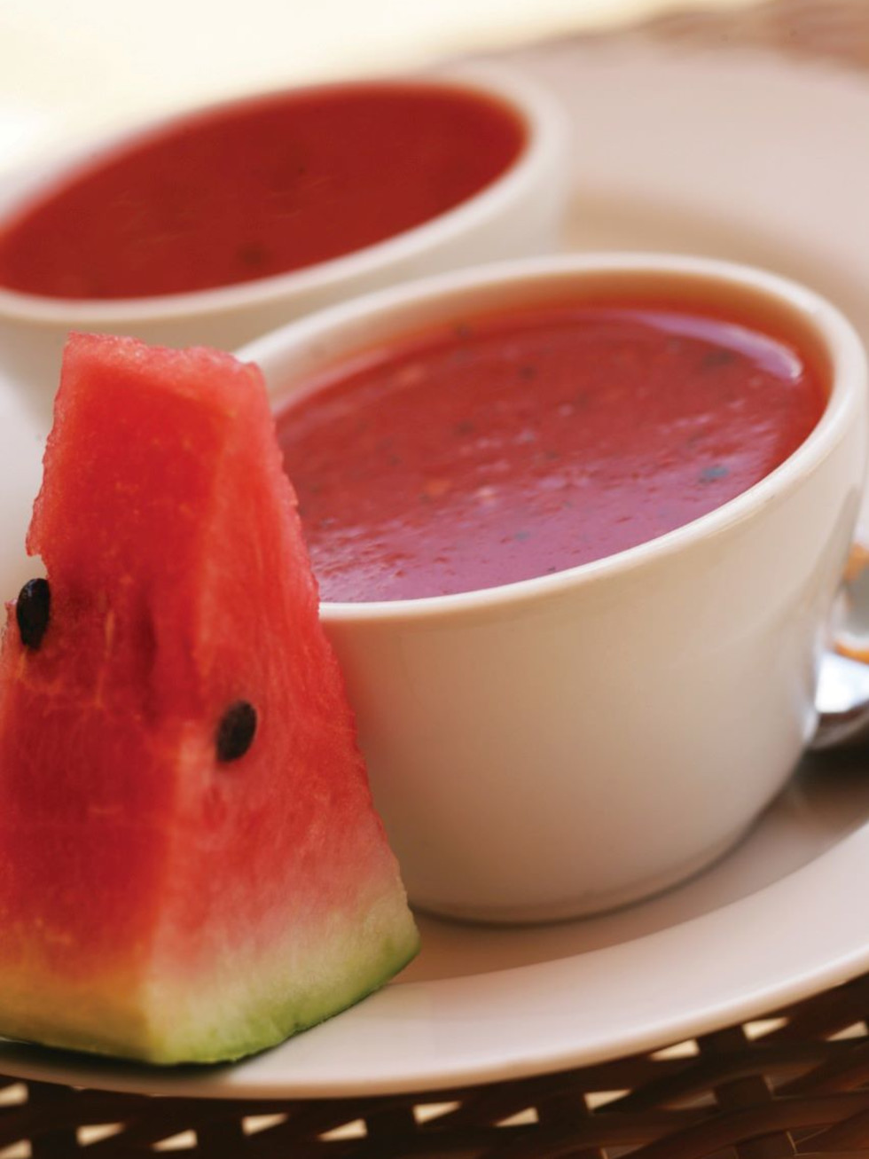 Lake Austin Spa, watermelon gazpacho
